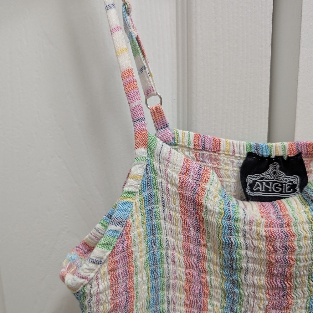 Angie Pastel Striped Mini Dress - Picture 6 of 6